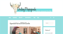 Desktop Screenshot of darlingpropaganda.com